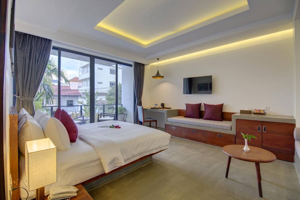 Solitaire Damnak Villa Hotel Siem Reap Exterior foto