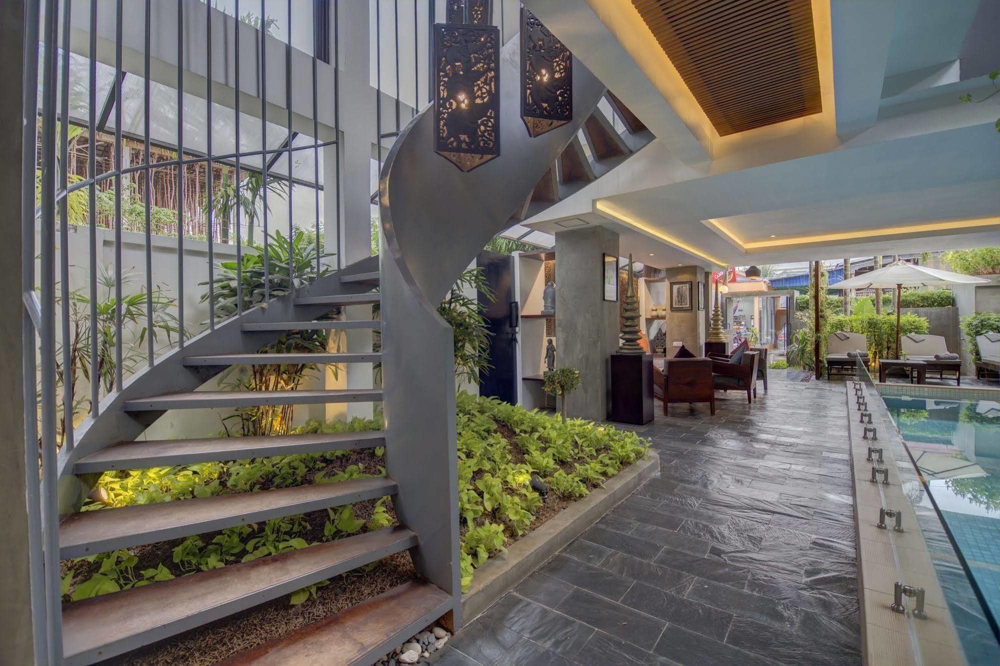 Solitaire Damnak Villa Hotel Siem Reap Exterior foto